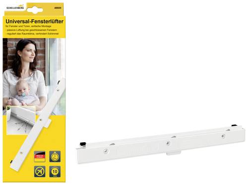 Schellenberg 46600 Universal-Fensterlüfter Weiß Schellenberg 46600 Universal-Fensterlüfter Weiß von Schellenberg