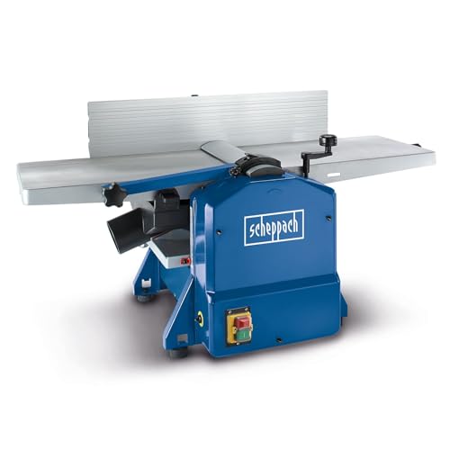 Scheppach Abricht- und Dickenhobelmaschine HMS1080 | 230V 1500 Watt | 2 HS-Hobelmesser | Hobelbreite 254 mm | Durchlasshöhe: 120mm | Messerdrehzahl 8500 min-1 | Spanabnahme max. 2mm Scheppach Abricht- und Dickenhobelmaschine HMS1080 | 230V 1500 Watt | 2 HS-Hobelmesser | Hobelbreite 254 mm | Durchlasshöhe: 120mm | Messerdrehzahl 8500 min-1 | Spanabnahme max. 2mm von Scheppach