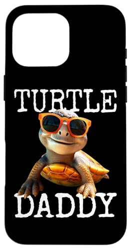 Turtle Daddy Papa Schildkröte Vatertag Dad Süße Schildkröten Hülle für iPhone 16 Pro Max Turtle Daddy Papa Schildkröte Vatertag Dad Süße Schildkröten Hülle für iPhone 16 Pro Max von Schildkröten Liebhaber Dad Geschenk für Vatertag
