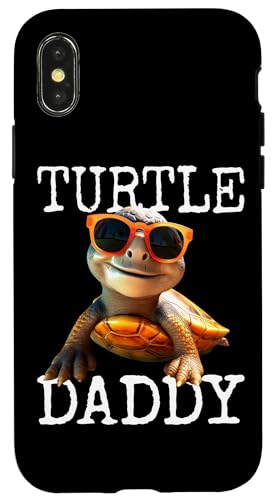 Turtle Daddy Papa Schildkröte Vatertag Dad Süße Schildkröten Hülle für iPhone X/XS Turtle Daddy Papa Schildkröte Vatertag Dad Süße Schildkröten Hülle für iPhone X/XS von Schildkröten Liebhaber Dad Geschenk für Vatertag