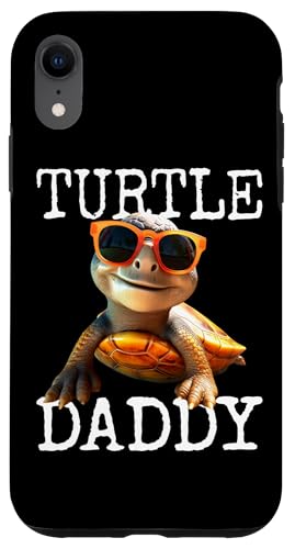 Turtle Daddy Papa Schildkröte Vatertag Dad Süße Schildkröten Hülle für iPhone XR Turtle Daddy Papa Schildkröte Vatertag Dad Süße Schildkröten Hülle für iPhone XR von Schildkröten Liebhaber Dad Geschenk für Vatertag