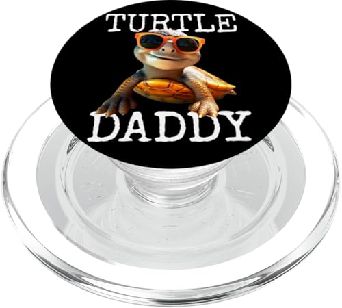 Turtle Daddy Papa Schildkröte Vatertag Dad Süße Schildkröten PopSockets PopGrip für MagSafe Turtle Daddy Papa Schildkröte Vatertag Dad Süße Schildkröten PopSockets PopGrip für MagSafe von Schildkröten Liebhaber Dad Geschenk für Vatertag