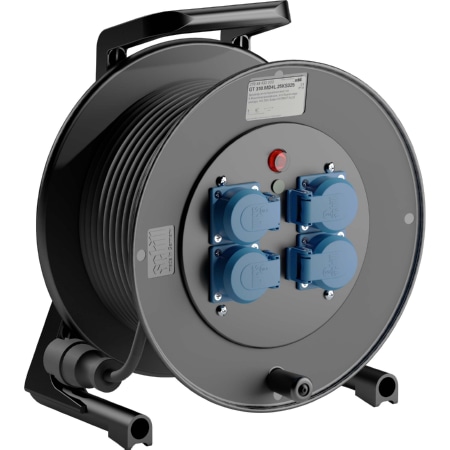 GT 310.MD4L.25KS325 - Spezialgummi-Kabeltrommel mit Steckdose und Kabel GT 310.MD4L.25KS325 GT 310.MD4L.25KS325 - Spezialgummi-Kabeltrommel mit Steckdose und Kabel GT 310.MD4L.25KS325 von Schill