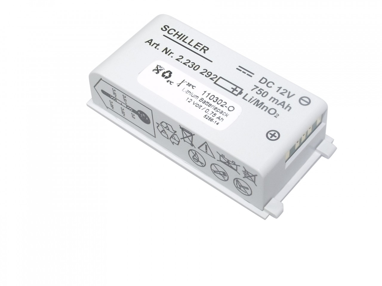 Original Lithiumbatterie Schiller Defibrillator Easyport - Typ 3940002 Original Lithiumbatterie Schiller Defibrillator Easyport - Typ 3940002 von Schiller