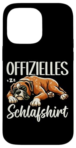 Offizielles Schlafshirt Boxer Nickerchen Schlafanzug Hülle für iPhone 14 Pro Max Offizielles Schlafshirt Boxer Nickerchen Schlafanzug Hülle für iPhone 14 Pro Max von Schlafende Tiere Napper Spätaufsteher Nachtwäsche