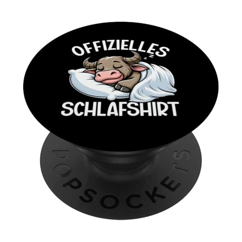 Offizielles Schlafshirt Büffel Nickerchen Schlafanzug PopSockets Klebender PopGrip Offizielles Schlafshirt Büffel Nickerchen Schlafanzug PopSockets Klebender PopGrip von Schlafende Tiere Napper Spätaufsteher Nachtwäsche