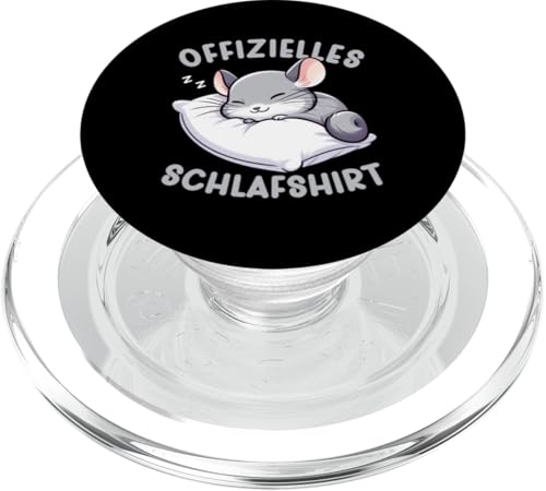 Offizielles Schlafshirt Chinchilla Nickerchen Schlafanzug PopSockets PopGrip für MagSafe Offizielles Schlafshirt Chinchilla Nickerchen Schlafanzug PopSockets PopGrip für MagSafe von Schlafende Tiere Napper Spätaufsteher Nachtwäsche