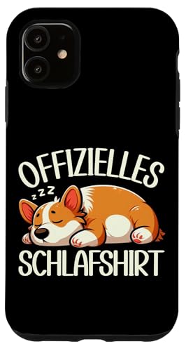 Offizielles Schlafshirt Corgi Nickerchen Schlafanzug Hülle für iPhone 11 Offizielles Schlafshirt Corgi Nickerchen Schlafanzug Hülle für iPhone 11 von Schlafende Tiere Napper Spätaufsteher Nachtwäsche