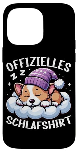 Offizielles Schlafshirt Corgi Nickerchen Schlafanzug Hülle für iPhone 14 Pro Max Offizielles Schlafshirt Corgi Nickerchen Schlafanzug Hülle für iPhone 14 Pro Max von Schlafende Tiere Napper Spätaufsteher Nachtwäsche
