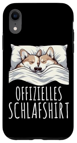 Offizielles Schlafshirt Corgi Nickerchen Schlafanzug Hülle für iPhone XR Offizielles Schlafshirt Corgi Nickerchen Schlafanzug Hülle für iPhone XR von Schlafende Tiere Napper Spätaufsteher Nachtwäsche