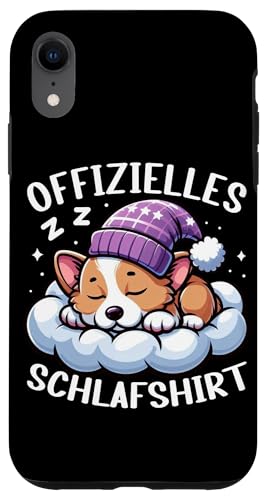 Offizielles Schlafshirt Corgi Nickerchen Schlafanzug Hülle für iPhone XR Offizielles Schlafshirt Corgi Nickerchen Schlafanzug Hülle für iPhone XR von Schlafende Tiere Napper Spätaufsteher Nachtwäsche