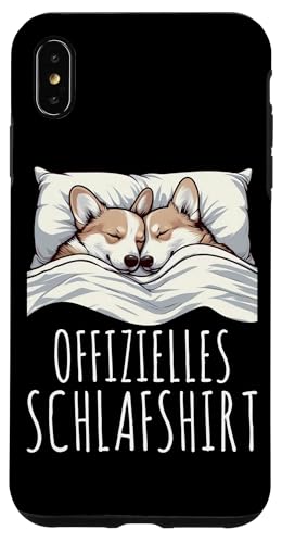 Offizielles Schlafshirt Corgi Nickerchen Schlafanzug Hülle für iPhone XS Max Offizielles Schlafshirt Corgi Nickerchen Schlafanzug Hülle für iPhone XS Max von Schlafende Tiere Napper Spätaufsteher Nachtwäsche