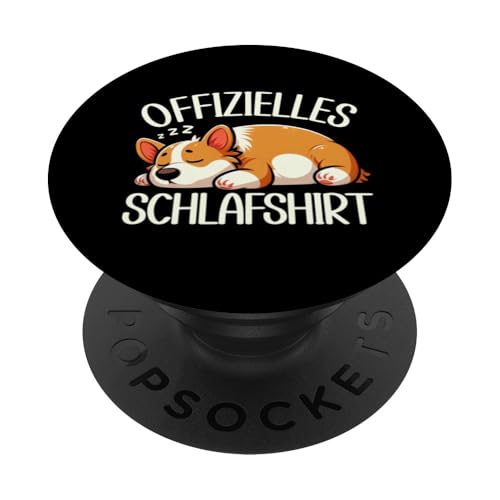Offizielles Schlafshirt Corgi Nickerchen Schlafanzug PopSockets Klebender PopGrip Offizielles Schlafshirt Corgi Nickerchen Schlafanzug PopSockets Klebender PopGrip von Schlafende Tiere Napper Spätaufsteher Nachtwäsche