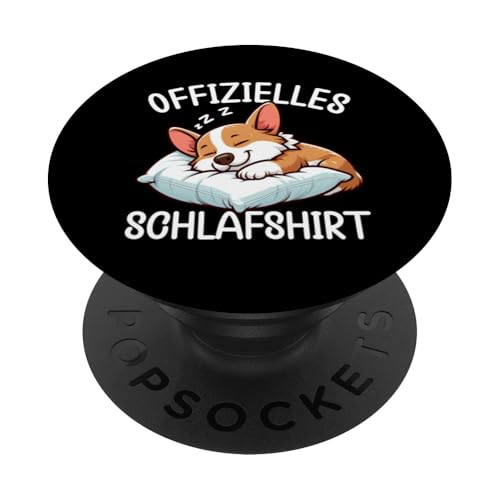 Offizielles Schlafshirt Corgi Nickerchen Schlafanzug PopSockets Klebender PopGrip Offizielles Schlafshirt Corgi Nickerchen Schlafanzug PopSockets Klebender PopGrip von Schlafende Tiere Napper Spätaufsteher Nachtwäsche
