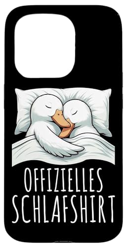 Offizielles Schlafshirt Ente Nickerchen Schlafanzug Hülle für iPhone 15 Pro Offizielles Schlafshirt Ente Nickerchen Schlafanzug Hülle für iPhone 15 Pro von Schlafende Tiere Napper Spätaufsteher Nachtwäsche
