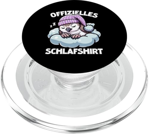 Offizielles Schlafshirt Falke Nickerchen Schlafanzug PopSockets PopGrip für MagSafe Offizielles Schlafshirt Falke Nickerchen Schlafanzug PopSockets PopGrip für MagSafe von Schlafende Tiere Napper Spätaufsteher Nachtwäsche