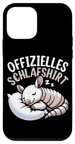 Offizielles Schlafshirt Gürteltier Nickerchen Schlafanzug Hülle für iPhone 12 mini von Schlafende Tiere Napper Spätaufsteher Nachtwäsche