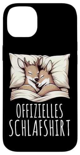 Offizielles Schlafshirt Hirsch Nickerchen Schlafanzug Hülle für iPhone 14 Plus Offizielles Schlafshirt Hirsch Nickerchen Schlafanzug Hülle für iPhone 14 Plus von Schlafende Tiere Napper Spätaufsteher Nachtwäsche