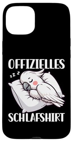 Offizielles Schlafshirt Kakadu Nickerchen Schlafanzug Hülle für iPhone 15 Plus Offizielles Schlafshirt Kakadu Nickerchen Schlafanzug Hülle für iPhone 15 Plus von Schlafende Tiere Napper Spätaufsteher Nachtwäsche