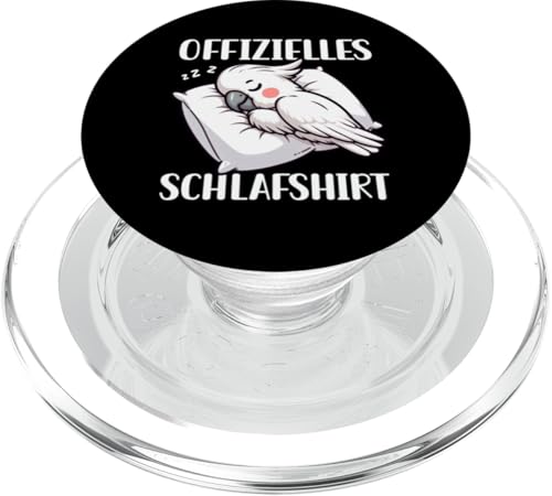 Offizielles Schlafshirt Kakadu Nickerchen Schlafanzug PopSockets PopGrip für MagSafe Offizielles Schlafshirt Kakadu Nickerchen Schlafanzug PopSockets PopGrip für MagSafe von Schlafende Tiere Napper Spätaufsteher Nachtwäsche