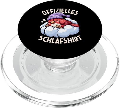 Offizielles Schlafshirt Kardinal Nickerchen Schlafanzug PopSockets PopGrip für MagSafe Offizielles Schlafshirt Kardinal Nickerchen Schlafanzug PopSockets PopGrip für MagSafe von Schlafende Tiere Napper Spätaufsteher Nachtwäsche