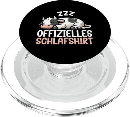 Offizielles Schlafshirt Kuh Nickerchen Schlafanzug PopSockets PopGrip für MagSafe Offizielles Schlafshirt Kuh Nickerchen Schlafanzug PopSockets PopGrip für MagSafe von Schlafende Tiere Napper Spätaufsteher Nachtwäsche