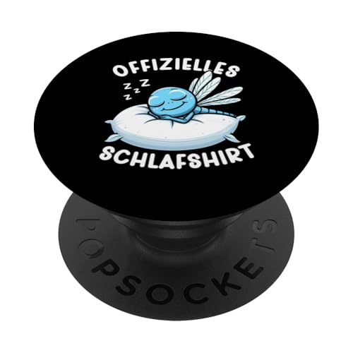 Offizielles Schlafshirt Libelle Nickerchen Schlafanzug PopSockets Klebender PopGrip Offizielles Schlafshirt Libelle Nickerchen Schlafanzug PopSockets Klebender PopGrip von Schlafende Tiere Napper Spätaufsteher Nachtwäsche