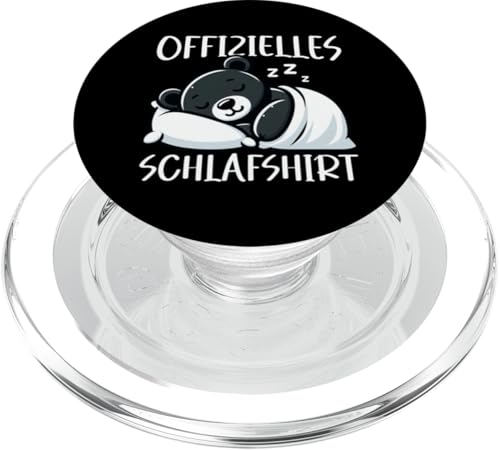 Offizielles Schlafshirt Schwarzbär Nickerchen Schlafanzug PopSockets PopGrip für MagSafe Offizielles Schlafshirt Schwarzbär Nickerchen Schlafanzug PopSockets PopGrip für MagSafe von Schlafende Tiere Napper Spätaufsteher Nachtwäsche
