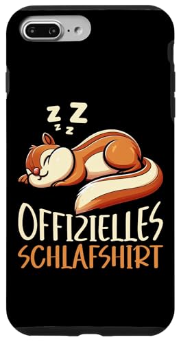 Offizielles Schlafshirt Streifenhörnchen Nickerchen Hülle für iPhone 7 Plus/8 Plus Offizielles Schlafshirt Streifenhörnchen Nickerchen Hülle für iPhone 7 Plus/8 Plus von Schlafende Tiere Napper Spätaufsteher Nachtwäsche