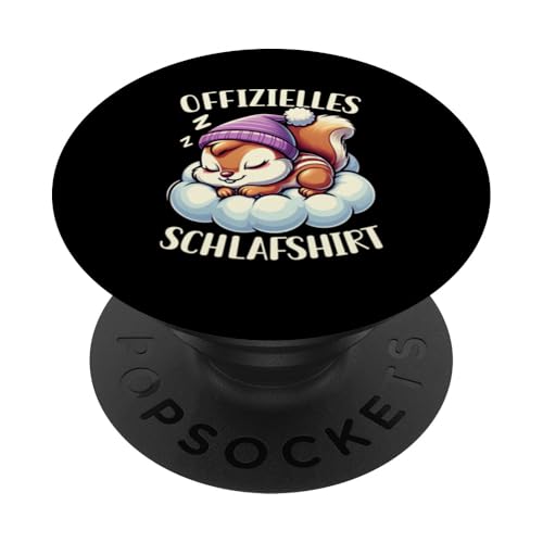 Offizielles Schlafshirt Streifenhörnchen Nickerchen PopSockets Klebender PopGrip Offizielles Schlafshirt Streifenhörnchen Nickerchen PopSockets Klebender PopGrip von Schlafende Tiere Napper Spätaufsteher Nachtwäsche