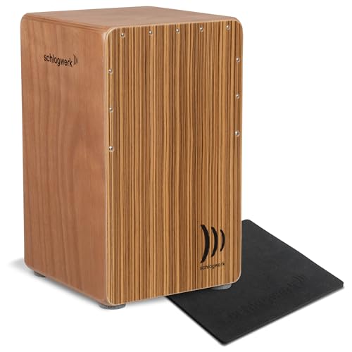 SCHLAGWERK CP 4011 Cajon la Perù, Zebrano von Schlagwerk