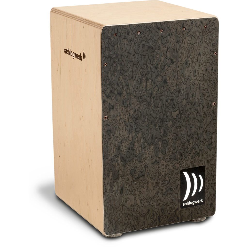 Schlagwerk CP4007 Cajon la Perù, Wurzelmaserung von Schlagwerk