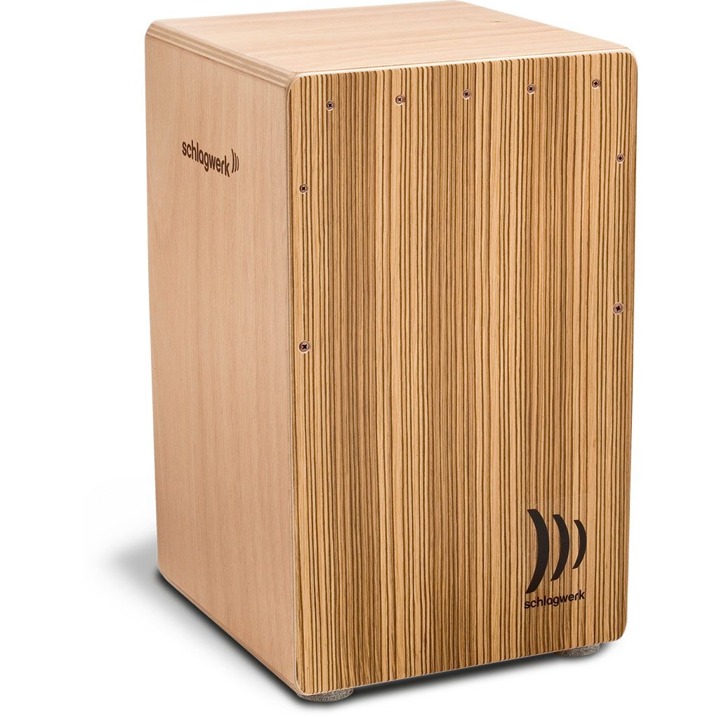 Schlagwerk CP4011 Cajon la Perù, Zebrano von Schlagwerk