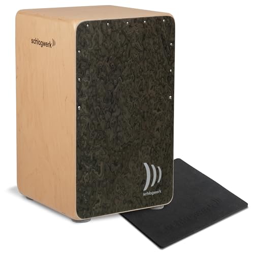 Schlagwerk CP4007 la Peru Cajon, Wurzelfurnier von Schlagwerk