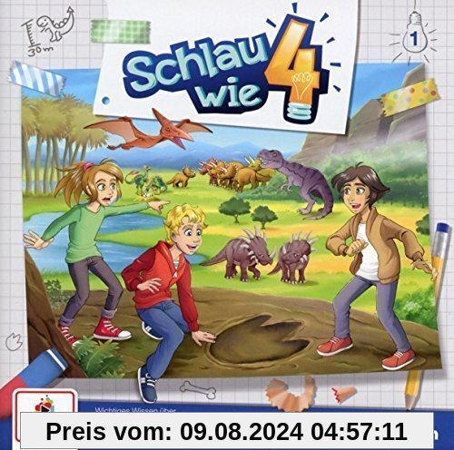 001/Dinosaurier: Der geheimnisvolle Knochen von Schlau Wie Vier