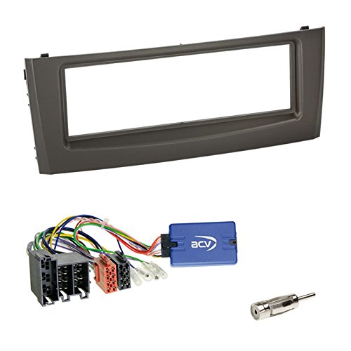 Einbauset : Autoradio DIN Radioblende Radio Blende Halterung schwarz + Pioneer LFB Lenkradfernbedienungsadapter Lenkrad Radio Adapter + Antennenadapter für FIAT Grande Punto von 2006-2010 Einbauset : Autoradio DIN Radioblende Radio Blende Halterung schwarz + Pioneer LFB Lenkradfernbedienungsadapter Lenkrad Radio Adapter + Antennenadapter für FIAT Grande Punto von 2006-2010 von Schlauer-Shop24