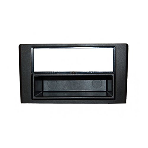 Iveco Daily (IV + V) 2006-2013 Doppel-DIN 2-DIN Autoradio Radioblende mit Ablagefach schwarz von Schlauer-Shop24