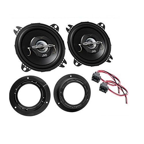 LSP-Set: JVC - CS-J420X - 210Watt / 21Watt RMS 2-Wege Koaxial - Lautsprecher-Paar + Lautsprecherkabel und Ringe für Mercedes A W169 Mercedes B W245 • Einbauort: Hecktür LSP-Set: JVC - CS-J420X - 210Watt / 21Watt RMS 2-Wege Koaxial - Lautsprecher-Paar + Lautsprecherkabel und Ringe für Mercedes A W169 Mercedes B W245 • Einbauort: Hecktür von Schlauer-Shop24