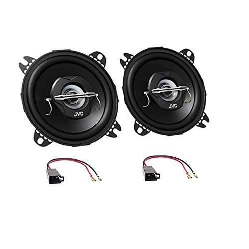 LSP-Set: JVC - CS-J520X - 250Watt / 30Watt RMS 2-Wege Koaxial - Lautsprecher-Paar + Lautsprecherkabel für Dacia Duster •Einbauort: Fronttür von Schlauer-Shop24