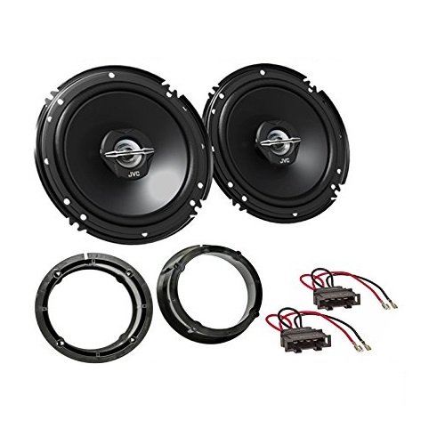 LSP-Set: JVC - CS-J620X - 300Watt / 30Watt RMS 2-Wege Koaxial - Lautsprecher-Paar + Lautsprecherkabel und Ringe für VW ◦Golf IV ◦Passat ab 1996 •SEAT ◦Toledo ab 1999 ◦Ibiza ab 10/96 LSP-Set: JVC - CS-J620X - 300Watt / 30Watt RMS 2-Wege Koaxial - Lautsprecher-Paar + Lautsprecherkabel und Ringe für VW ◦Golf IV ◦Passat ab 1996 •SEAT ◦Toledo ab 1999 ◦Ibiza ab 10/96 von Schlauer-Shop24