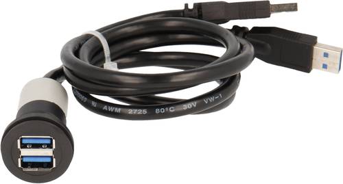 Schlegel 2 x USB 3.0 Buchse A - 2 x USB 3.0 Stecker A RRJ_2USB3_SW Inhalt: 1St. Schlegel 2 x USB 3.0 Buchse A - 2 x USB 3.0 Stecker A RRJ_2USB3_SW Inhalt: 1St. von Schlegel