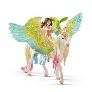 Schleich® Bayala 70566 Surah mit Glitzer-Pegasus Spielfigur von Schleich®