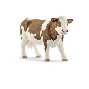 Schleich® Farm World 13801 Fleckvieh-Kuh Spielfigur von Schleich®