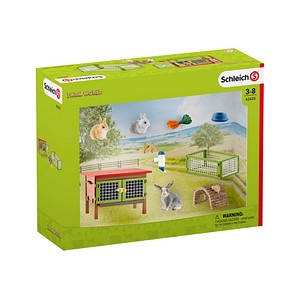 Schleich® Farm World 42420 Kaninchenstall Spielfiguren-Set von Schleich®