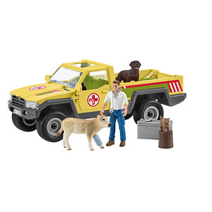 Schleich® Farm World 42503 Tierarztbesuch auf dem Bauernhof Spielfiguren-Set von Schleich®