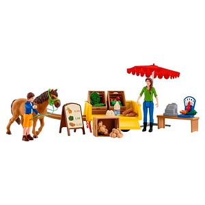 Schleich® Farm World 42528 Mobiler Farm Stand Spielfiguren-Set von Schleich®