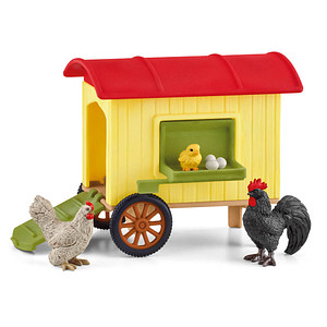 Schleich® Farm World 42572 Hühnerstall Spielfiguren-Set von Schleich®
