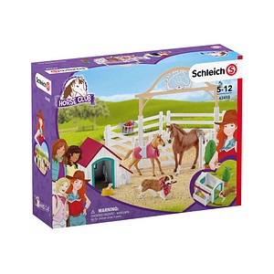 Schleich® Horse Club 42458 Hannahs Gastpferde mit Hündin Ruby Spielfiguren-Set von Schleich®