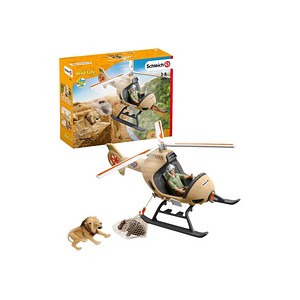 Schleich® Wild Life 42476 Helikopter Tierrettung Spielfiguren-Set von Schleich®