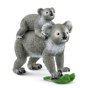Schleich® Wild Life 42566 Koala Mutter mit Baby Spielfiguren-Set von Schleich®